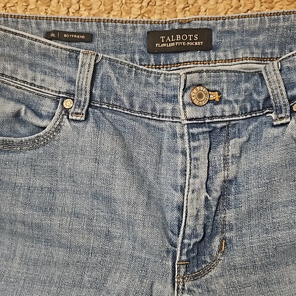 Talbots blue jeans - Picture 2 of 10